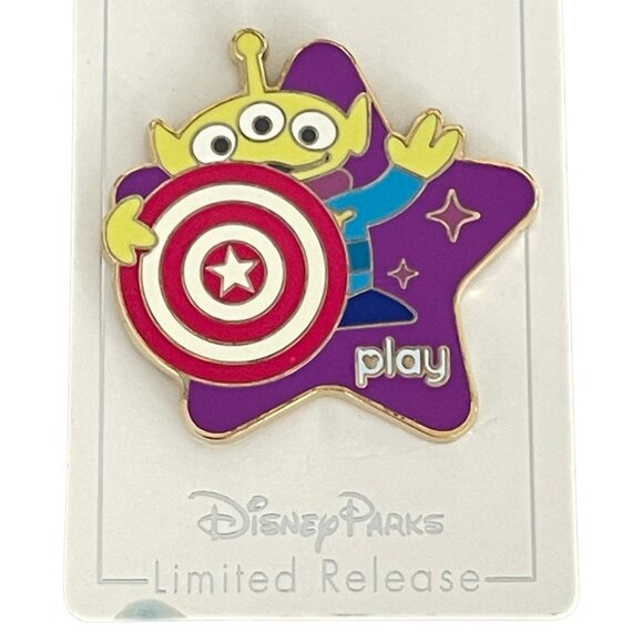 Disney Parks Toy Story Midway Mania Alien Little Green Man Play App Limited Pin - Picture 6 of 7